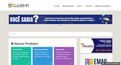 Desktop Screenshot of guiabhr.com.br